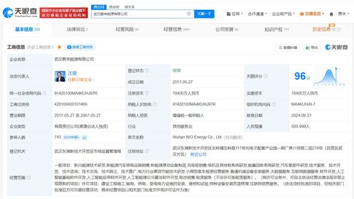 武漢蔚來能源公司戰略升級 新增AI軟件與互聯網信息服務，布局智慧能源新賽道